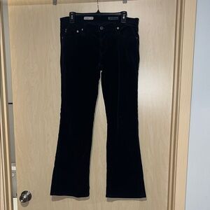 Adriano goldschmied black the angel bootcut  Velvet Flare Pants